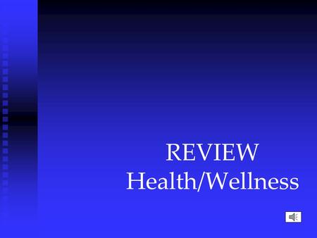 REVIEW Health/Wellness Jeopardy Rules Today’s goal is to help you study for your 1 st quiz in health. Each student should pay close attention to the.