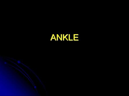 ANKLE. Divisions of the Foot Hindfoot: Hindfoot:Talus.Calcaneus. Midfoot: Midfoot:Navicular.Cuboid.Cuneiforms. Forefoot: Forefoot:Metatarsals.Phalanges.