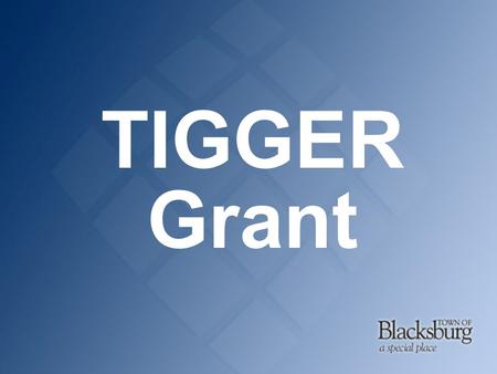 TIGGER Grant. Project Objective Hypothesis Evaluate and assess reduction in greenhouse gases in transit operations –Develop and evaluate dynamic routing/scheduling.