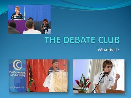 What is it? A. Here are the questions we asked: Which days does the club meet? The club meets on Wednesdays. V Question 1.