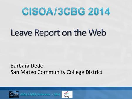 Barbara Dedo San Mateo Community College District.