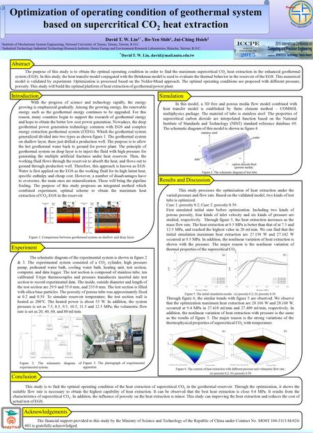 This study processes the optimization of heat extraction under the varied pressure and flow rate. Based on the validated model, two kinds of test tube.