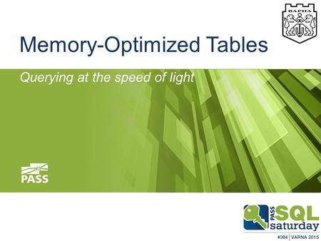 Memory-Optimized Tables Querying at the speed of light.