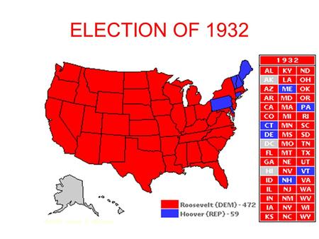 ELECTION OF 1932. WHO WAS FDR? Franklin Delano Roosevelt Cousin of former President Teddy Roosevelt Born in 1882 at Hyde Park, New York-- now a national.