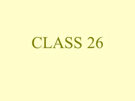 CLASS 26. Film on Prejudice Eye of the Storm 1970.