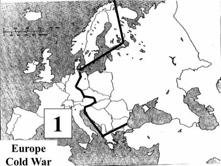 Europe Cold War 1. 1 The West: NATO countries (democracy)