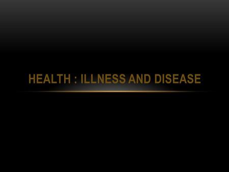 HEALTH : ILLNESS AND DISEASE. A _ COMMON PROBLEMS He is sneezing She is coughing He is got a sore throat She is blowing her nose She is got a temperature.