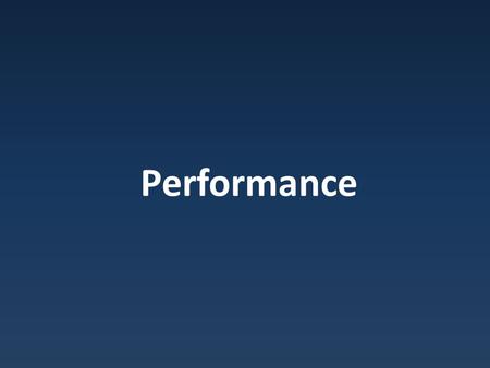 Performance. Moore's Law Moore's Law Related Curves.