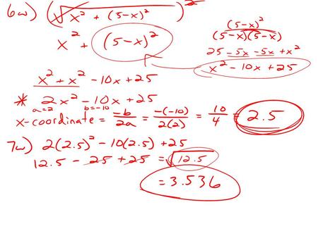 Solving Quadratic Equations by Graphing  Quadratic Equation- A quadratic function set equal to a value, in the form ax 2 +bx+c, where a≠0  Standard.