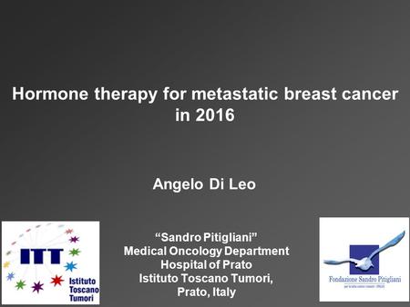 Hormone therapy for metastatic breast cancer in 2016