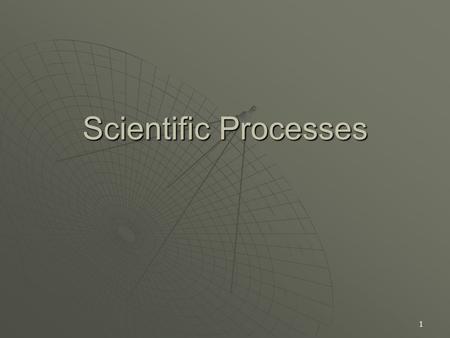 1 Scientific Processes. 2 The Scientific Method observation exercise / hypothesis activity 3 Our Scientific Method  Make an observation  Consult authority.