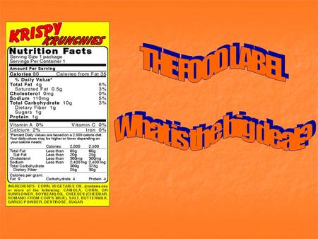 Does the cover look appealing? Is that important to you? Read all the Nutrition Facts But why should you? Lets find out!!!!