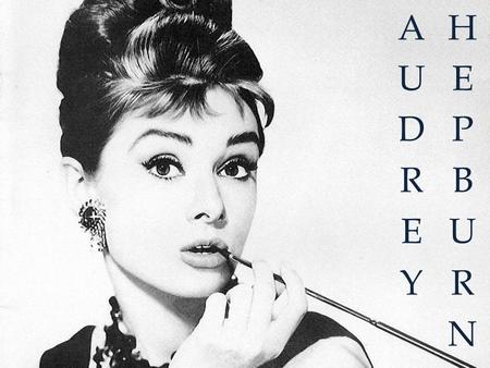 Audrey Hepburn 4th-May-1929 / 20th-January-1993 British actress and humanitarian 1992. She was awarded the Presindential Medal of Freedom in recognition.