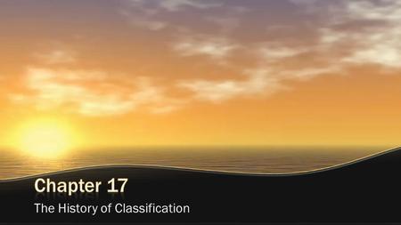 The History of Classification. Essential Questions: What are the similarities and differences between Aristotle’s & Linnaeus’s classification systems?