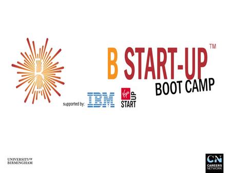 The team  Paul Adams, Kerry Brunn, Bob Lee – University of Birmingham  Ian Mason – Virgin Startup  Pete Cripps - IBM.