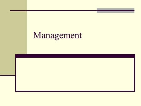 Management. Leading From the Front In a small business being a manager can be a difficult role for the owner. For some owners it can be hard to stand.