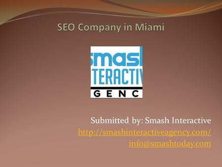 SEO Company in Miami