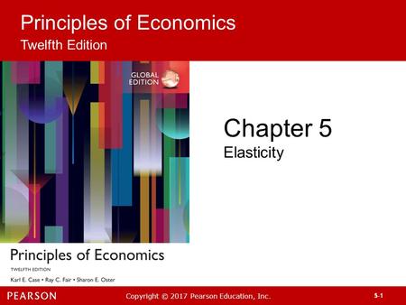 Copyright © 2017 Pearson Education, Inc Principles of Economics Twelfth Edition Chapter 5 Elasticity.