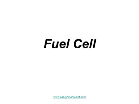 Fuel Cell  Fuel Cell Potassium Hydroxide Solution H2H2 O2O2 anodecathode OVERALL EQUATION ? Click on labels and ?s for further.