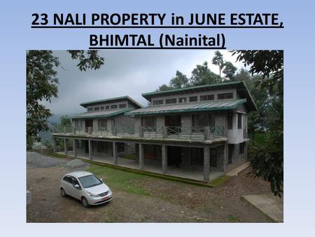 23 NALI PROPERTY in JUNE ESTATE, BHIMTAL (Nainital)