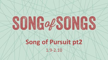 Song of Pursuit pt YouTube: