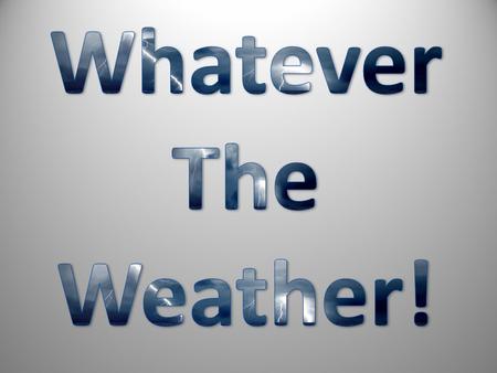 This project incorporates two exciting activities designed to raise the children’s awareness of Global warming and flooding! These activities are the.