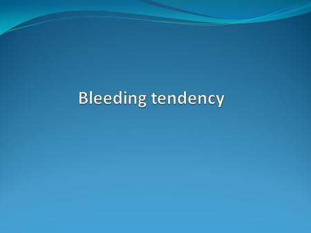 Haemostasis describes the normal process of blood clotting. It takes place via a series of complex, tightly regulated interactions involving cellular.