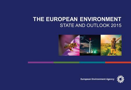 THE EUROPEAN ENVIRONMENT STATE AND OUTLOOK COUNTRY COMPARISONS GLOBAL MEGATRENDS EUROPEAN BRIEFINGS COUNTRIES & REGIONS SYNTHESIS REPORT SOER2015.