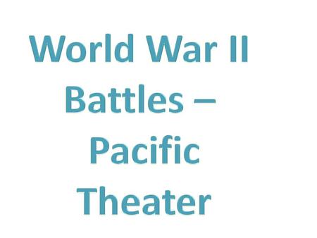 Bataan Death March : April, 1942 Japan forces Allied POW’s on march to prison camps Philippines.