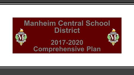 Manheim Central School District Comprehensive Plan.