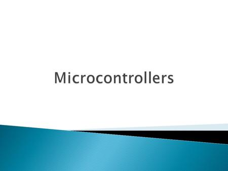  Mini-Computer ◦ Microprocessor  The Brains  Arithmetic Logic Unit (ALU)  Control Unit  Program/ Data Storage  Peripherals (Input/Output)  Low-Cost.