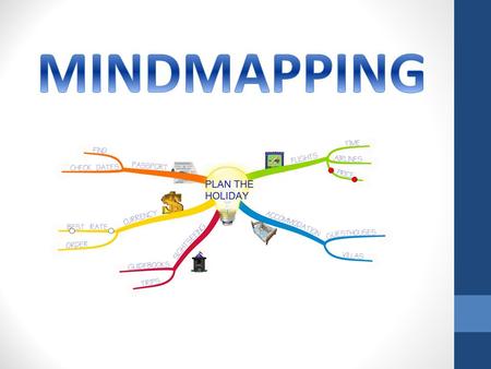 WHY MIND-MAPPING? Revision notes. Brainstorming. This can be done in a group also. Planning. Project, job interview, CV, presentation. Learning a language.