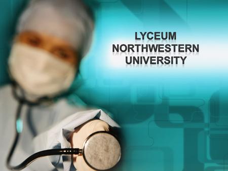 Lyceum-Northwestern University (L-NU) is a medical college located in Dagupan City, Philippines founded by Dr. Francisco Quimson Duque and Mrs. Florencia.