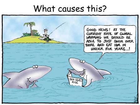 What causes this?. YOUR TASK 1.Your task in this lesson is to make a poster showing the causes of climate change and the effects it is having on the earth.