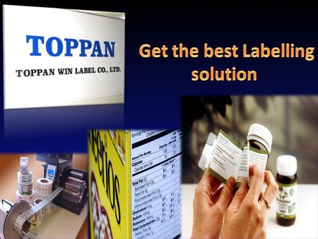 Packaging label  Toppan Win Label activities - We promote self adhesive, sticker & label products in HK & China packaging, Gift & premium exhibitions.