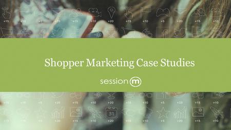 Shopper Marketing Case Studies 1. RESULTS 16% Coupon clip rate 61% CTR to YouTube Hellmann’s and its ad agency, Ryan Partnership, collaborated with SessionM.