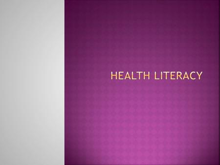  Physical Health  Mental Health  Emotional Health.