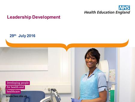 Leadership Development 29 th July /16 Springboard Builds confidence and self-belief taking into account assertiveness, stress etc. (4 x 1 day.