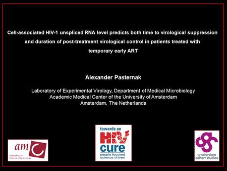 Alexander Pasternak Laboratory of Experimental Virology, Department of Medical Microbiology Academic Medical Center of the University of Amsterdam Amsterdam,