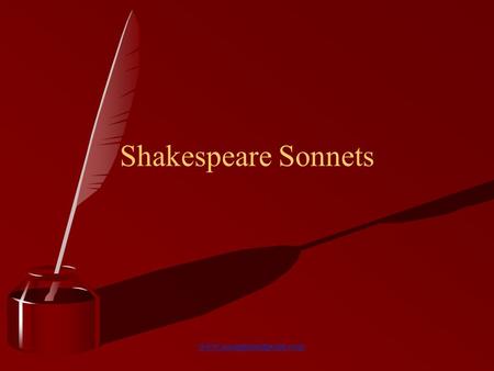 Shakespeare Sonnets  William Shakespeare