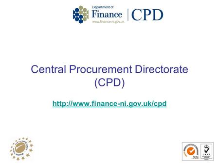 Central Procurement Directorate (CPD)