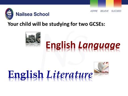 English Language Paper / Component 1: 20th Century Literature Reading and Creative Prose Writing Written examination: 1 hour 45 minutes | 40% of qualification.