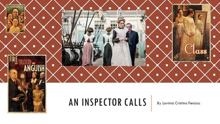 AN INSPECTOR CALLS By Lavinia Cristina Fenciuc. SOCIAL RESPONSIBILITY – Eva Smith SOCIAL RESPONSIBILITY – Eva Smith Social responsibility is one of the.