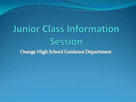 Orange High School Graduation Requirements English- 4 years Math- 4 years Science- 4 years History- 1 year of World History, 2 years of US History World.