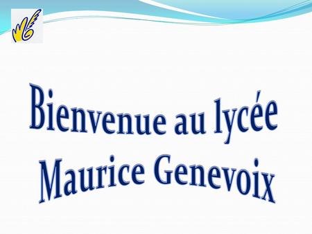 Un lycée et un cadre de vie General studies Technological studies Vocational studies 1100 pupils and students 120 teachers 60 other staff members 44.