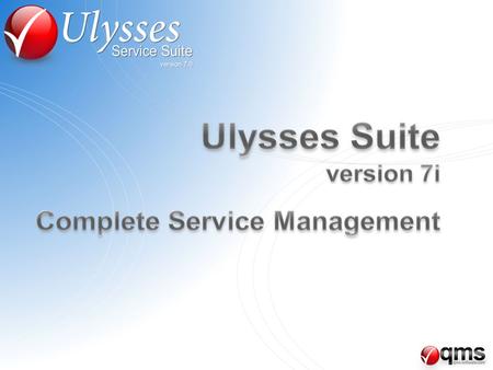 Customer ManagementCustomer Management Service/Project ManagementService/Project Management Contract ManagementContract Management Parts Inventory ManagementParts.