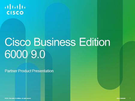 Cisco Business Edition