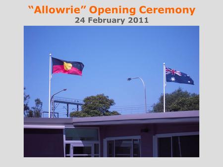 Allowrie Opening Ceremony 24 February 2011. L to R: Noreen Hay MP with Fiona Abercrombie, Col Gellatly & Jane Byrne from Pillar.