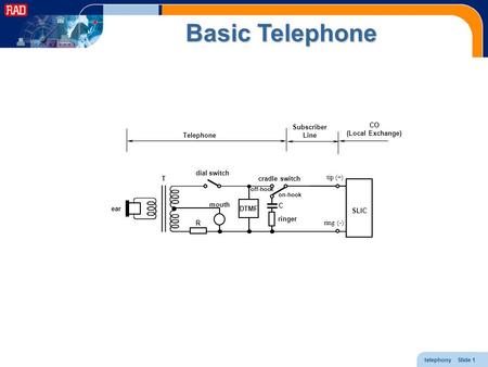 Basic Telephone Subscriber Line CO (Local Exchange) Telephone