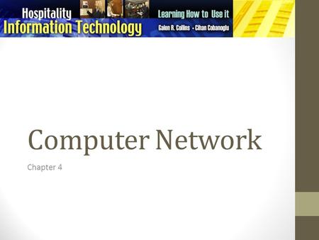 Computer Network Chapter 4. I think there is a world of market for maybe five computers Thomas J. Watson Chairman IBM, 1943.